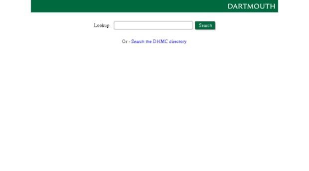dndlookup.dartmouth.edu