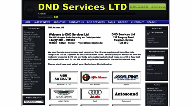 dndservices.co.uk