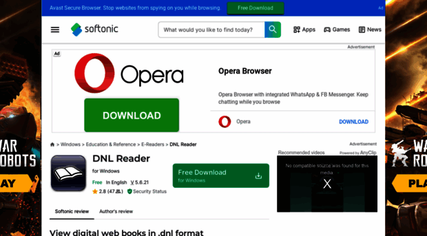dnl-reader.en.softonic.com
