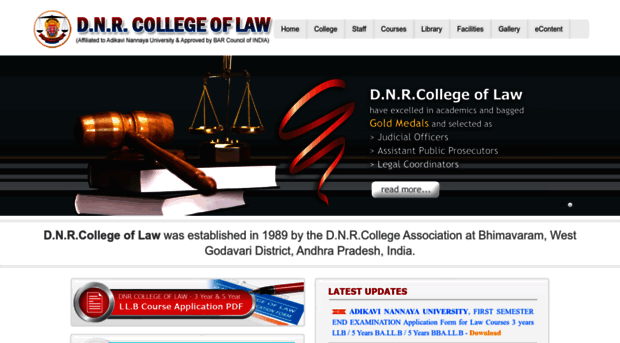 dnrlawcollege.in