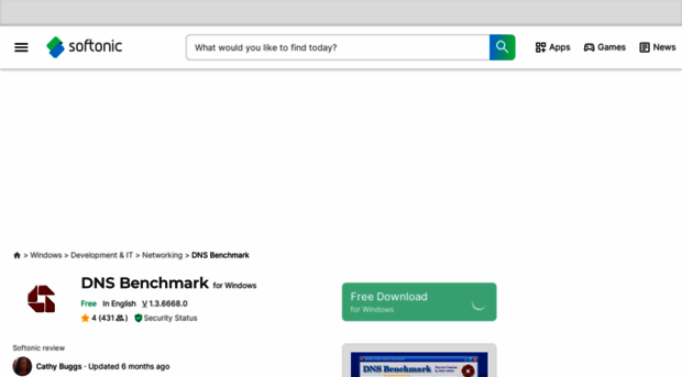 dns-benchmark.en.softonic.com