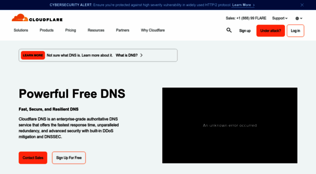 dns.cloudflare.com