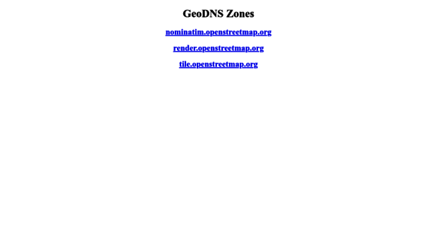 dns.openstreetmap.org