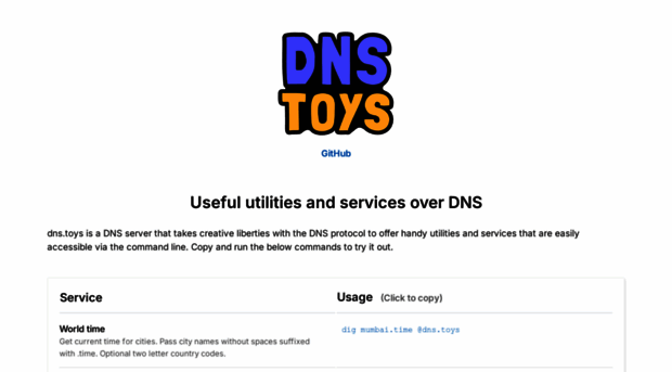 dns.toys