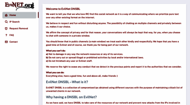 dnsbl.evilnet.org