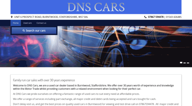 dnscars.co.uk