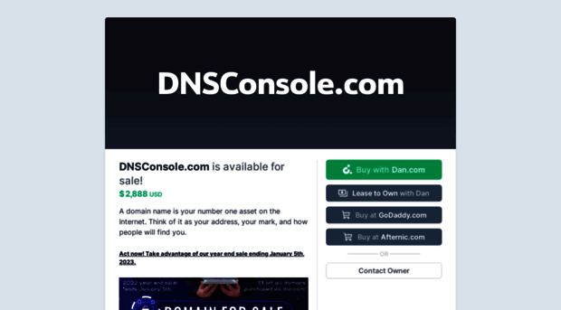 dnsconsole.com