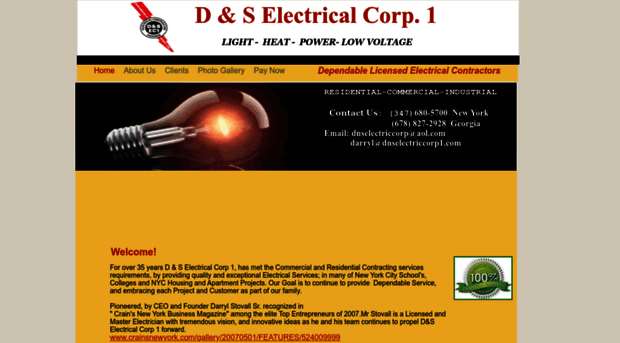 dnselectriccorp1.com