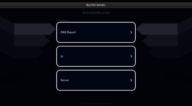 dnsreports.com