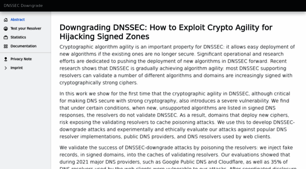 dnssec-downgrade.net