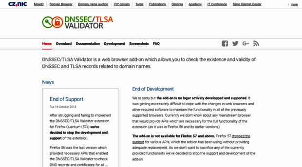 dnssec-validator.cz