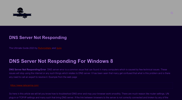 dnsservernotresponding.org