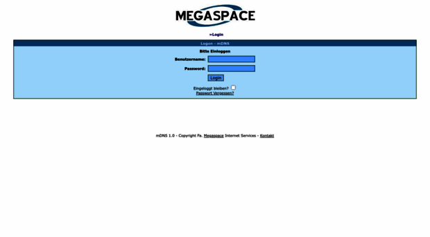 dnstool.megaspace.de