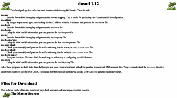 dnsutl.sourceforge.net