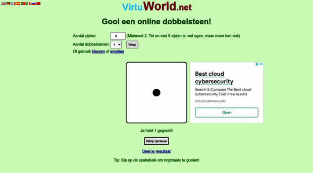 dobbelsteen.virtuworld.net