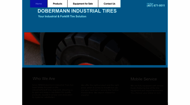 dobermannindustrialtires.com