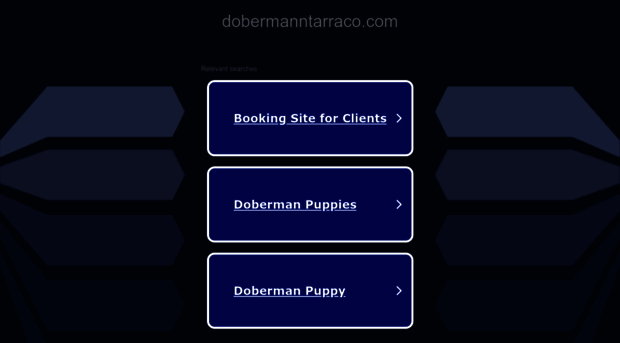 dobermanntarraco.com