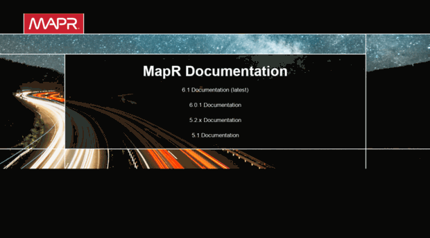 doc.mapr.com