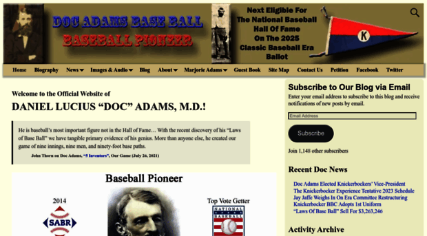 docadamsbaseball.org