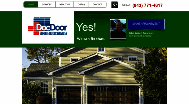 docdoorgarage.com