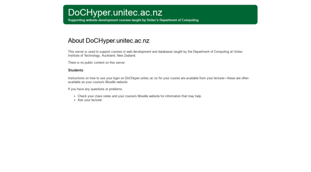 dochyper.unitec.ac.nz