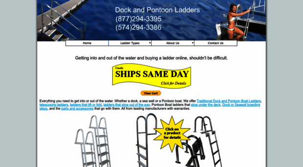 dockandpontoonladders.com