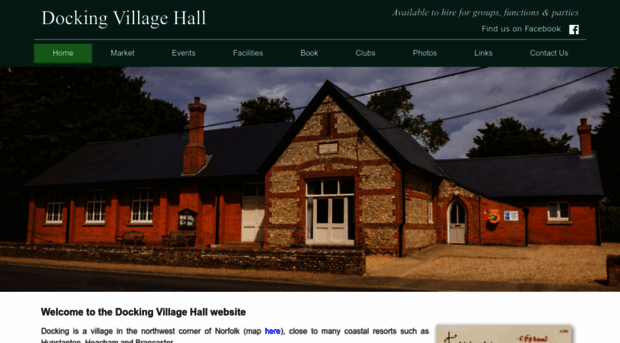 dockingvillagehall.com