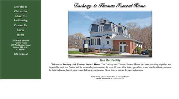 dockrayandthomasfuneralhome.com