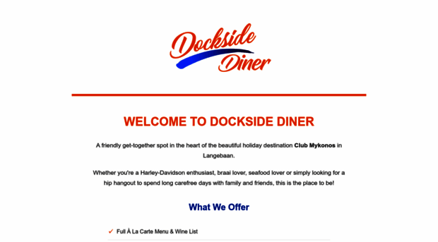 docksidediner.co.za