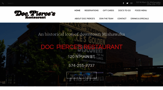 docpiercesrestaurant.com