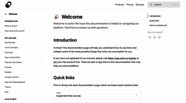 docs.acho.io
