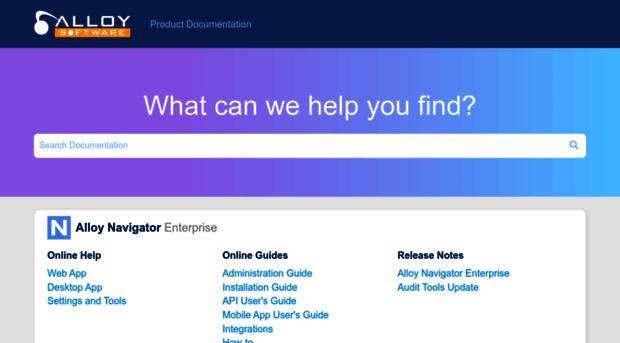 docs.alloysoftware.com