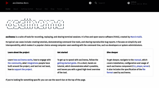 docs.asciinema.org