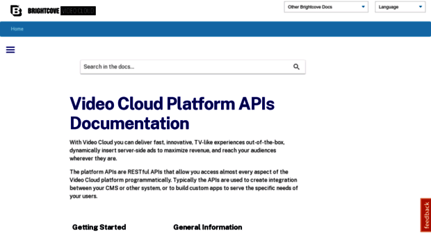 docs.brightcove.com