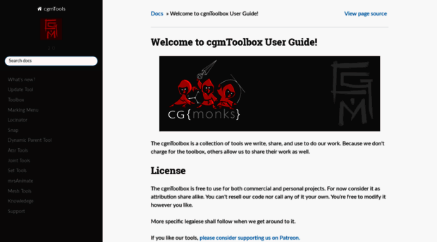 docs.cgmonks.com