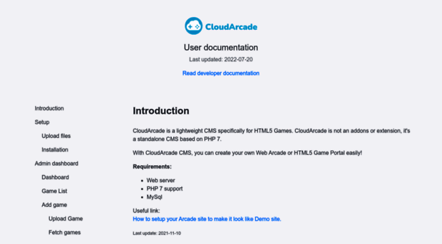 docs.cloudarcade.net