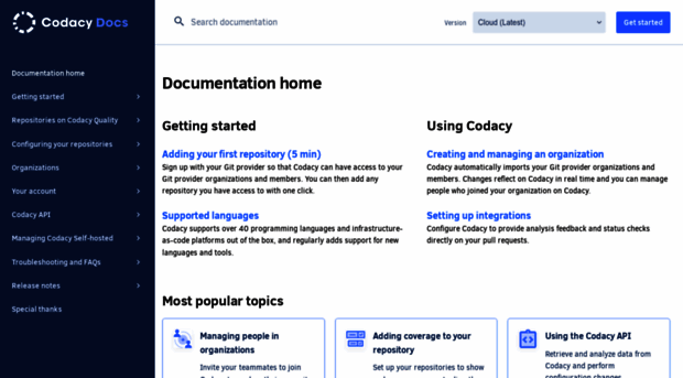 docs.codacy.com