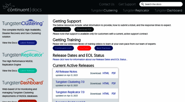 docs.continuent.com