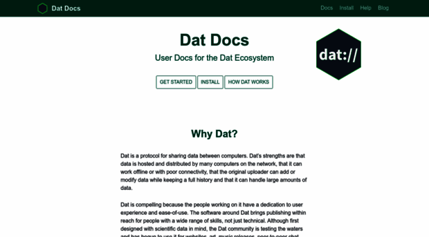 docs.datproject.org