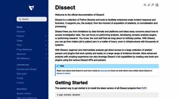 docs.dissect.tools