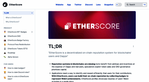 docs.etherscore.network