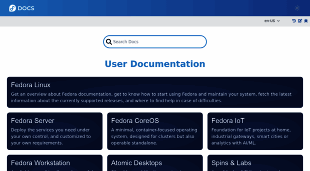 docs.fedoraproject.org