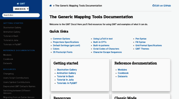 docs.generic-mapping-tools.org