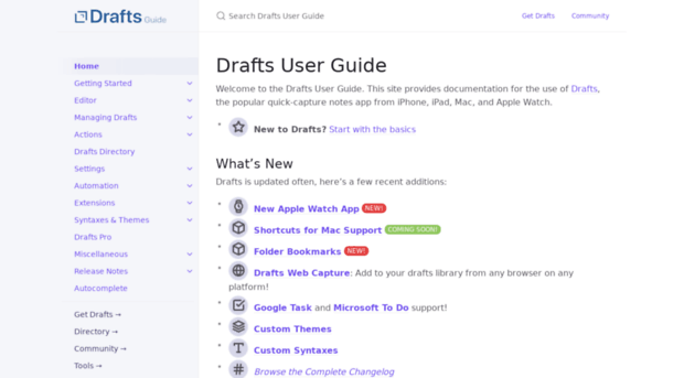 docs.getdrafts.com