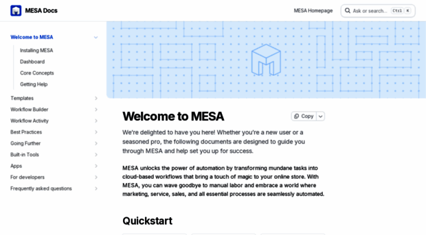docs.getmesa.com