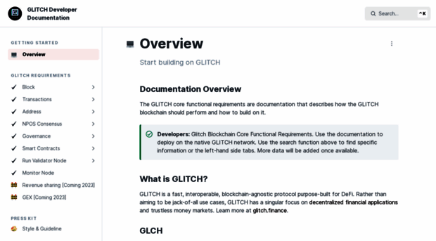 docs.glitch.finance