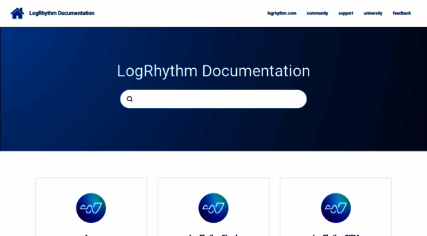 docs.logrhythm.com