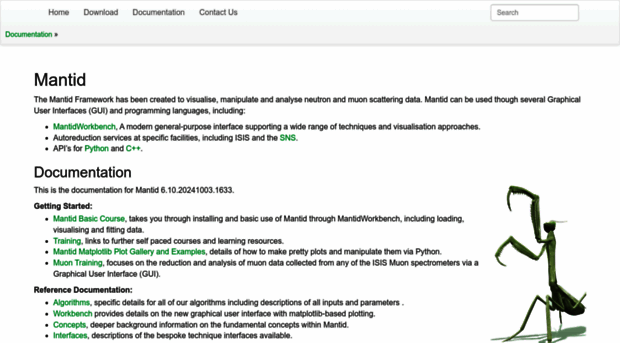 docs.mantidproject.org