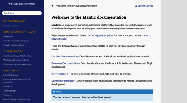 docs.mautic.org