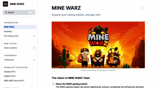 docs.minewarz.io